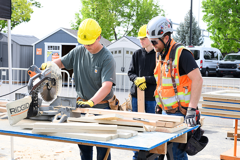 Home Depot construction combine